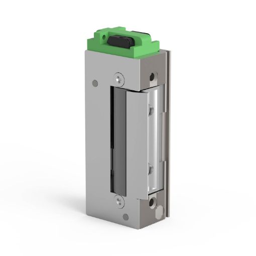 Billede af Elslutblik 25E0Z High security, symmetrisk, elektronisk, universal, justérbar, tåler listetryk 50 kg. rustfrit stål
