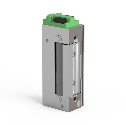 Billede af Elslutblik 25E4Z High security, symmetrisk, elektronisk, universal, justérbar, tåler listetryk 50 kg. rustfrit stål