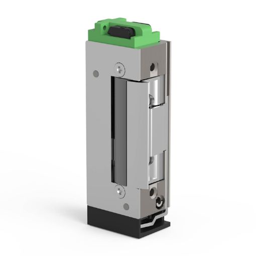 Billede af Elslutblik 25E8Z High security, symmetrisk, elektronisk, universal, justérbar, tåler listetryk 50 kg. rustfrit stål, med microswitch