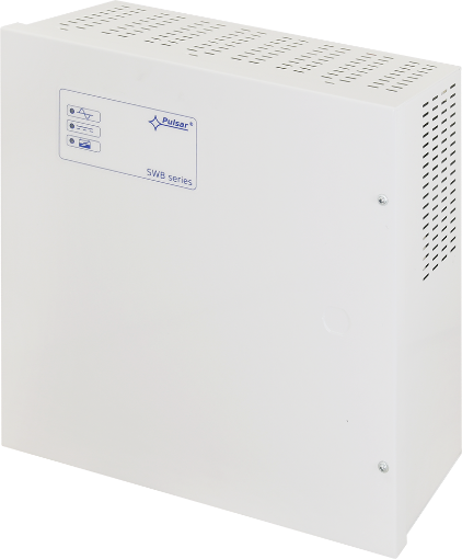 Billede af SWB-60 Strømforsyning i metalkabinet PSU 52V/60W/7Ah buffer, 