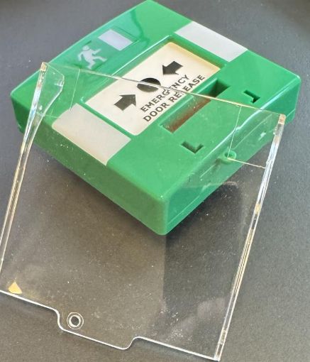 Billede af Glas til nødalarmtryk til 16020