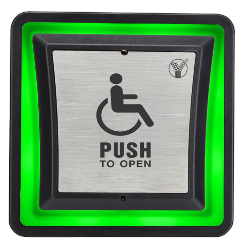 Billede af UD-Tryk Handikap kontakt i robust plast